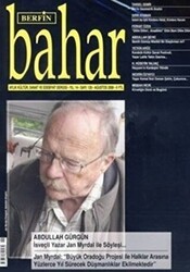 Berfin Bahar Aylık Kültür, Sanat ve Edebiyat Dergisi Sayı: 126 - Berfin Bahar Dergisi