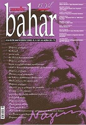 Berfin Bahar Aylık Kültür, Sanat ve Edebiyat Dergisi Sayı: 148 - 1