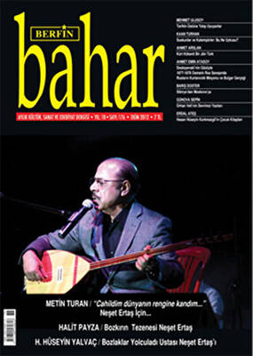 Berfin Bahar Aylık Kültür, Sanat ve Edebiyat Dergisi Sayı: 176 - 1