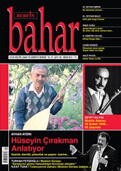 Berfin Bahar Aylık Kültür, Sanat ve Edebiyat Dergisi Sayı: 182 - Berfin Bahar Dergisi