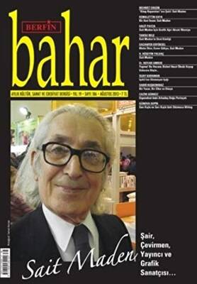 Berfin Bahar Aylık Kültür, Sanat ve Edebiyat Dergisi Sayı: 186 - 1