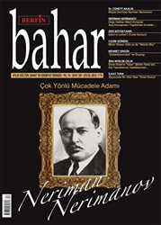 Berfin Bahar Aylık Kültür, Sanat ve Edebiyat Dergisi Sayı: 187 - Berfin Bahar Dergisi