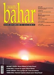 Berfin Bahar Aylık Kültür, Sanat ve Edebiyat Dergisi Sayı: 203 - Berfin Bahar Dergisi