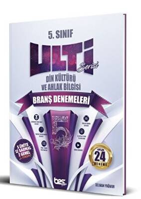 Bes Yayınları 5. Sınıf Din Kültürü ve Ahlak Bilgisi Ulti Serisi Branş Denemeleri - 1