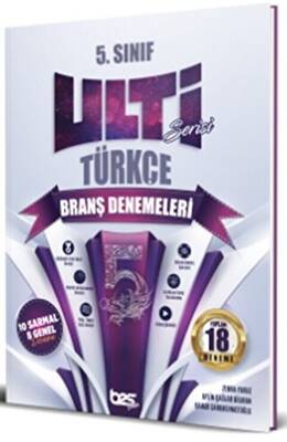Bes Yayınları 5. Sınıf Türkçe Ulti Serisi Denemeleri - 1