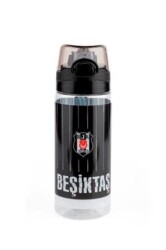 Beşiktaş İnce Çubuk Desenli 500 Ml Plastik Matara 25371 - Me Çanta