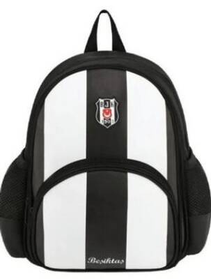 Beşiktaş Me Team Çubuklu Suni Deri Anaokul Çantası 25357 - 1