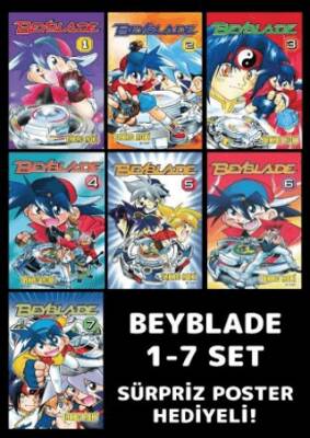 Beyblade 1-7 Poster Hediyeli Set - 1