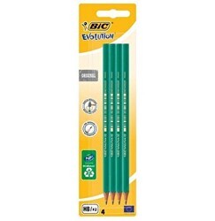 Bic Evolution 650 Hb Uç Kurşun Kalem 4`lü Set - Bic