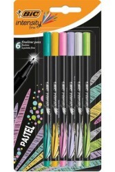 Bic Intensity Fine Liner 6 Lı Blister Pastel - Bic