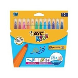 Bic Kid Couleur XL Keçeli Kalem 12Li - Bic