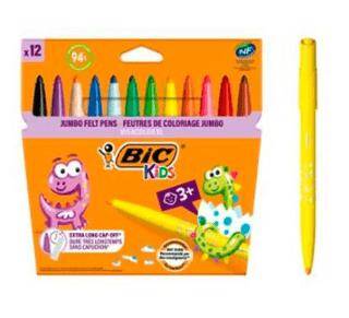 Bic Kids Visacolor Xl Jumbo Yıkanabilir Keçeli Boya Kalemi - 1