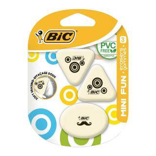 Bic Mini Fun Silgi 3`Lü Blister - 1