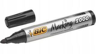 Bic Permanent Markör 2000 Yuvarlak Uç Siyah - 1