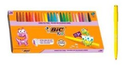 Bic Visa Yıkanablir Jumbo Keçeli Kalem 24Lü - Bic