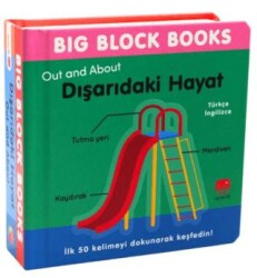 Big Block Books - Dışarıdaki Hayat Out and About - Uçan Fil Yayınları
