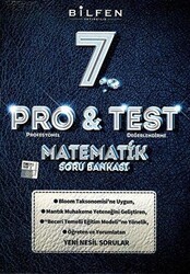Bilfen Yayıncılık Bilfen 7. Sınıf Matematik Pro & Test Soru Bankası - 1