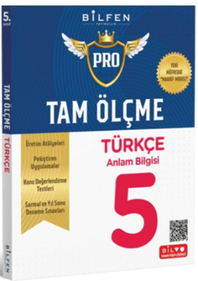 Bilfen Yayıncılık 5. Sınıf Türkçe Tam Ölçme Pro Etkinlikli Soru Bankası - 1