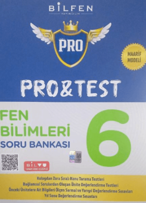 Bilfen Yayıncılık 6. Sınıf Pro&Test Fen Bilimleri Soru Bankası - 1