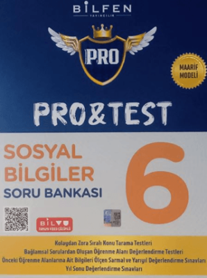 Bilfen Yayıncılık 6. Sınıf Pro&Test Sosyal Bilgiler - 1