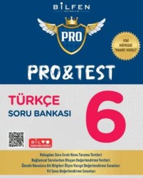 Bilfen Yayıncılık 6.Sınıf Pro&Test Türkçe Soru Bankası - Bilfen Yayıncılık