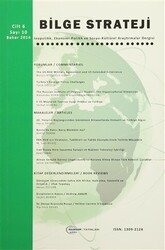 Bilge Strateji Dergisi Cilt: 6 - Sayı:10 Bahar 2014 - BİLGESAM Yayınları