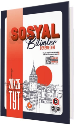 Bilgi Arşivi Yayınları TYT Sosyal Bilimler 20 x 25 Denemeleri - 1