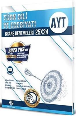 Bilgi Sarmal Yayınları Bilgi Sarmal AYT Türk Dili ve Edebiyatı 25 x 24 Branş Denemeleri Özel Baskı - 1