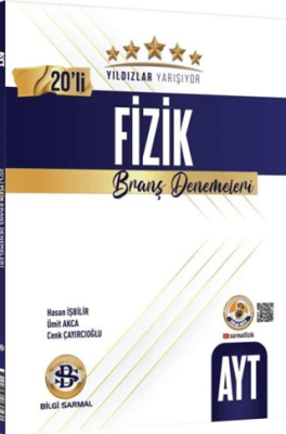 Bilgi Sarmal Yayınları AYT Fizik Yıldızlar Yarışıyor 20 li Branş Denemesi - 1