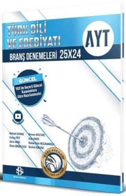 Bilgi Sarmal Yayınları AYT Türk Dili ve Edebiyatı 25 x 24 Branş Denemeleri - 1