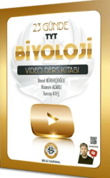 Bilgi Sarmal Yayınları TYT Biyoloji 23 Günde Video Ders Kitabı - Bilgi Sarmal Yayınları