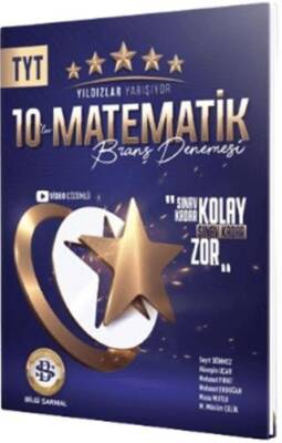 Bilgi Sarmal Yayınları TYT Matematik Yıldızlar Yarışıyor 10 lu Branş Denemesi - 1