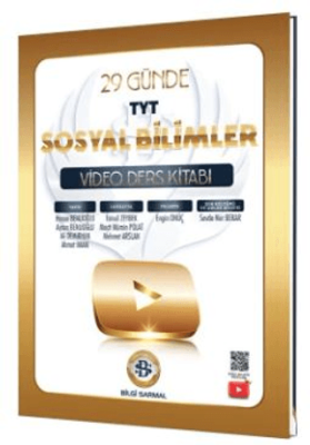 Bilgi Sarmal Yayınları TYT Sosyal Bilimler 29 Günde Video Ders Kitabı - 1