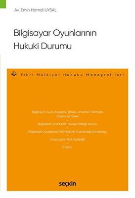Bilgisayar Oyunlarının Hukuki Durumu - 1