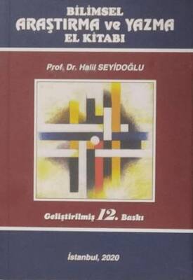 Bilimsel Araştırma ve Yazma El Kitabı - 1