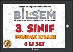 Minik Bilgin Bilsem 3. Sınıf Deneme Kitabı 6`lı Set - Minik Bilgin