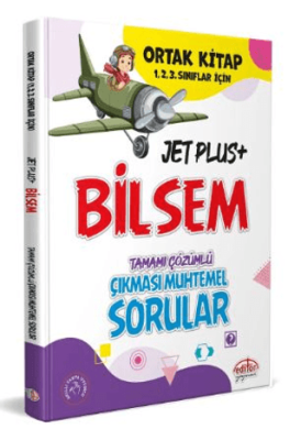 Bilsem Jet Plus Ortak Kitap 1, 2 ve 3. Sınıflar İçin Tamamı Çözümlü Muhtemel Çıkmış Sorular - 1