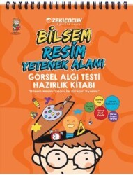 Zekiçocuk Eğitici Kitaplar Bilsem Resim Yetenek Alanı Görsel Algı Testi Hazırlık Kitabı - Zekiçocuk Eğitici Kitaplar