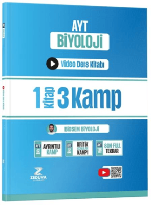 Biosem AYT Biyoloji 1 Kitap 3 Kamp Video Ders Kitabı - 1