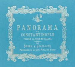 Bir İstanbul Panoraması 1888 Mavi - Panoraman de Constantinople Galata - Masa Yayınevi