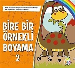 Bire Bir Örnekli Boyama 2 - Ahbap Kitap
