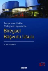 Bireysel Başvuru Usulü - 1