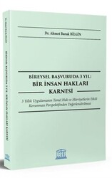 Bireysel Başvuruda 3 Yıl: Bir İnsan Hakları Karnesi - Legal Yayıncılık