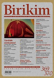 Birikim Aylık Sosyalist Kültür Dergisi Sayı: 369-370 Ocak-Şubat 2020 - Birikim Yayınları