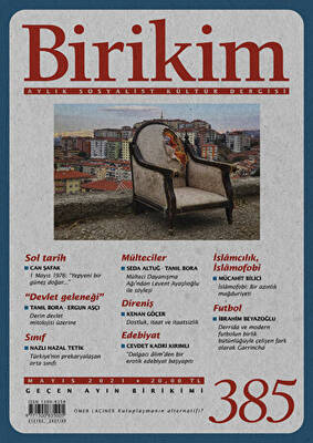 Birikim Aylık Sosyalist Kültür Dergisi Sayı: 385 Mayıs 2021 - 1