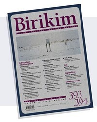 Birikim Aylık Sosyalist Kültür Dergisi Sayı: 393 - 394 Ocak - Şubat 2022 - Birikim Yayınları