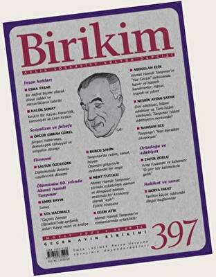 Birikim Aylık Sosyalist Kültür Dergisi Sayı: 397 - 1