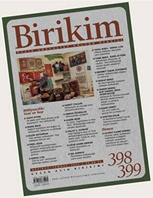 Birikim Aylık Sosyalist Kültür Dergisi Sayı: 398 - 399 Haziran - Temmuz 2022 - 1