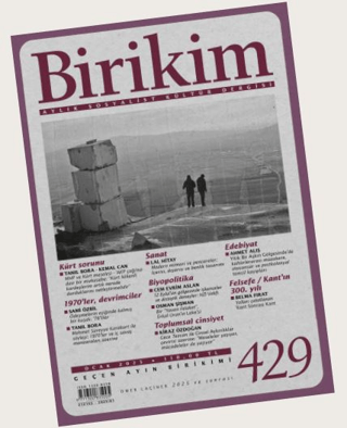 Birikim Aylık Sosyalist Kültür Dergisi Sayı: 429 Ocak 2025 - 1