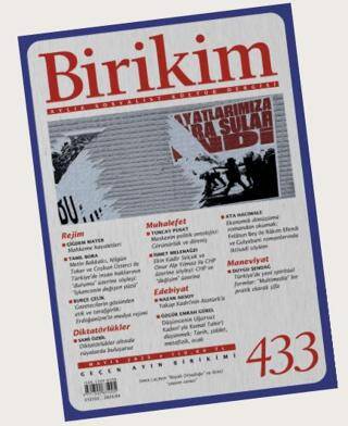 Birikim Aylık Sosyalist Kültür Dergisi Sayı: 433 Mayıs 2025 - 1